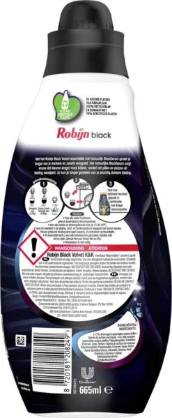 Robijn Klein & Krachtig Black Velvet Vloeibaar Wasmiddel - 8 X 19 Wasbeurten - Voordeelverpakking 14 Robijn Klein & Krachtig Black Velvet Vloeibaar Wasmiddel - 8 X 19 Wasbeurten - Voordeelverpakking -Dagelijkse Benodigdheden Winkel 495x1200 21