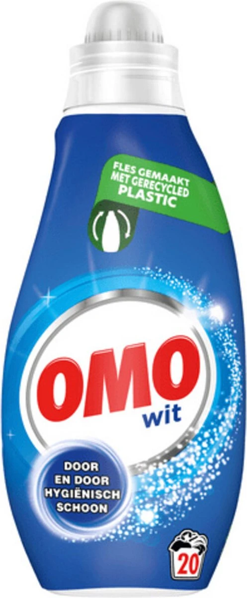 Omo Klein & Krachtig Wit Vloeibaar Wasmiddel - 8 X 20 Wasbeurten - Voordeelverpakking 11 Omo Klein & Krachtig Wit Vloeibaar Wasmiddel - 8 X 20 Wasbeurten - Voordeelverpakking - Afbeelding 9