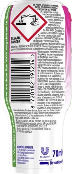 Cif CleanBoost Power & Shine Allesreiniger Ecorefill Capsules - 10 X 70 Ml - Voordeelverpakking 11 Cif CleanBoost Power & Shine Allesreiniger Ecorefill Capsules - 10 X 70 Ml - Voordeelverpakking -Dagelijkse Benodigdheden Winkel 500x1200