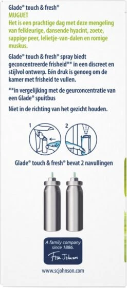 Glade By Brise Touch & Fresh Muguet Navulling - 2 Stuks -Dagelijkse Benodigdheden Winkel 527x1200 2