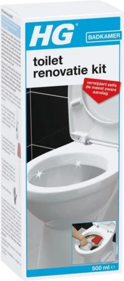 HG Toilet Renovatiekit - 500ml - Extreem Sterk - Volledige Kit