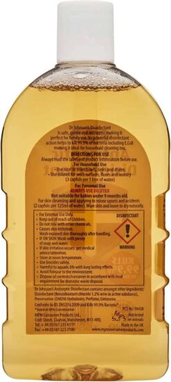 Dr Johnsons Ontsmettingsmiddel - 6 X 500ml Voordeelverpakking - Dettol Antiseptic Alternatief 7 Dr Johnsons Ontsmettingsmiddel - 6 X 500ml Voordeelverpakking - Dettol Antiseptic Alternatief -Dagelijkse Benodigdheden Winkel 539x1200