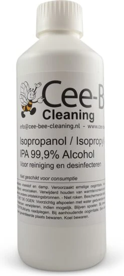 Cee-Bee Isopropanol | Isopropyl | IPA 99.9% Alcohol | 1000 Ml | 3 Flessen á 1 Liter | 3 Liter 7 Cee-Bee Isopropanol | Isopropyl | IPA 99.9% Alcohol | 1000 Ml | 3 Flessen á 1 Liter | 3 Liter -Dagelijkse Benodigdheden Winkel 540x1200