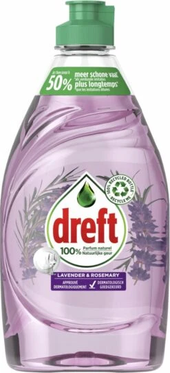 Dreft Naturals Lavender & Rosemary Afwasmiddel - Voordeelverpakking 10x450ml -Dagelijkse Benodigdheden Winkel 546x1200 1