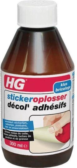 HG Stickerverwijderaar - 300ml - Eenvoudig In Gebruik - 100% Lijmrestenverwijdering 17 HG Stickerverwijderaar - 300ml - Eenvoudig In Gebruik - 100% Lijmrestenverwijdering -Dagelijkse Benodigdheden Winkel 550x1200
