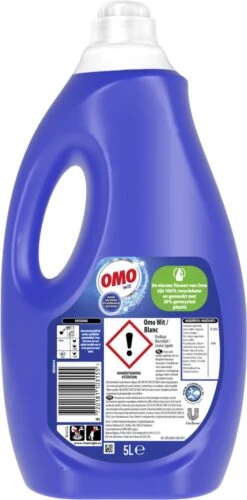 Omo Vloeibaar Wasmiddel Wit - 100 Wasbeurten - Grootverpakking 10 Omo Vloeibaar Wasmiddel Wit - 100 Wasbeurten - Grootverpakking -Dagelijkse Benodigdheden Winkel 593x1200 1