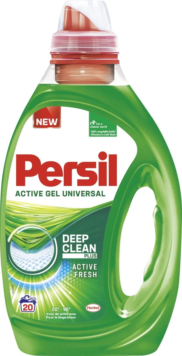 Persil® Persil Active Gel Universal - Vloeibaar Wasmiddel - Voordeelverpakking - 6 X 20 Wasbeurten 8 Persil® Persil Active Gel Universal - Vloeibaar Wasmiddel - Voordeelverpakking - 6 X 20 Wasbeurten - Afbeelding 6
