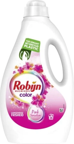 Robijn Color Pink Sensation Vloeibaar Wasmiddel - 5 X 36 Wasbeurten - Voordeelverpakking 19 Robijn Color Pink Sensation Vloeibaar Wasmiddel - 5 X 36 Wasbeurten - Voordeelverpakking -Dagelijkse Benodigdheden Winkel 616x1200 2