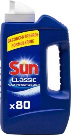 SUN® Sun Vaatwaspoeder 1,36KG - 80 Wasbeurten -Dagelijkse Benodigdheden Winkel 629x1200
