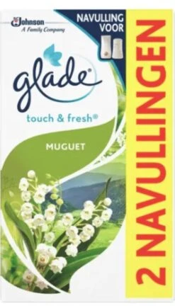 Glade By Brise Touch & Fresh Muguet Navulling - 2 Stuks -Dagelijkse Benodigdheden Winkel 682x1200
