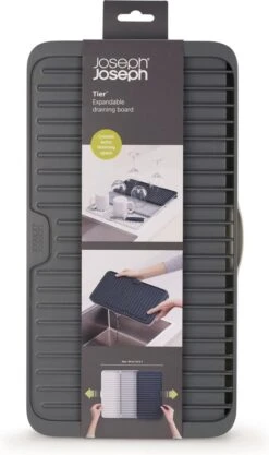 Joseph Joseph - Tier - Afdruipmat - Uitschuifbaar - Grijs 19 Joseph Joseph - Tier - Afdruipmat - Uitschuifbaar - Grijs -Dagelijkse Benodigdheden Winkel 711x1200