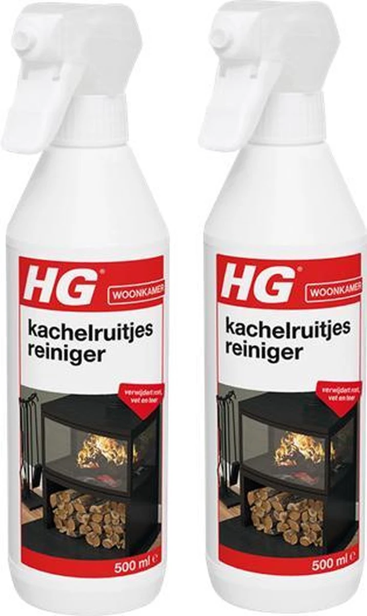 HG Kachelruitjesreiniger - 500 Ml - 2 Stuks ! 3 HG Kachelruitjesreiniger - 500 Ml - 2 Stuks !
