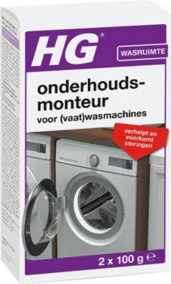 HG Onderhoudsmonteur - 2 X 100 Ml - Verhelpt En Voorkomt Storingen - Voor Een Langere Levensduur Van De Vaatwasser En Wasmachine - Biologisch Afbreekbaar -Dagelijkse Benodigdheden Winkel 723x1200