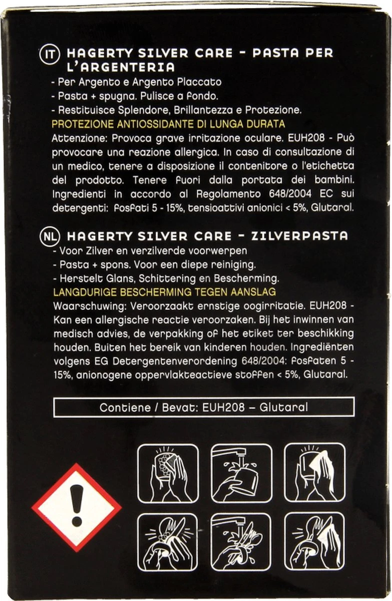 Hagerty Silver Care - Pasta Voor Zilverreiniging 185 Gr 10 Hagerty Silver Care - Pasta Voor Zilverreiniging 185 Gr - Afbeelding 8