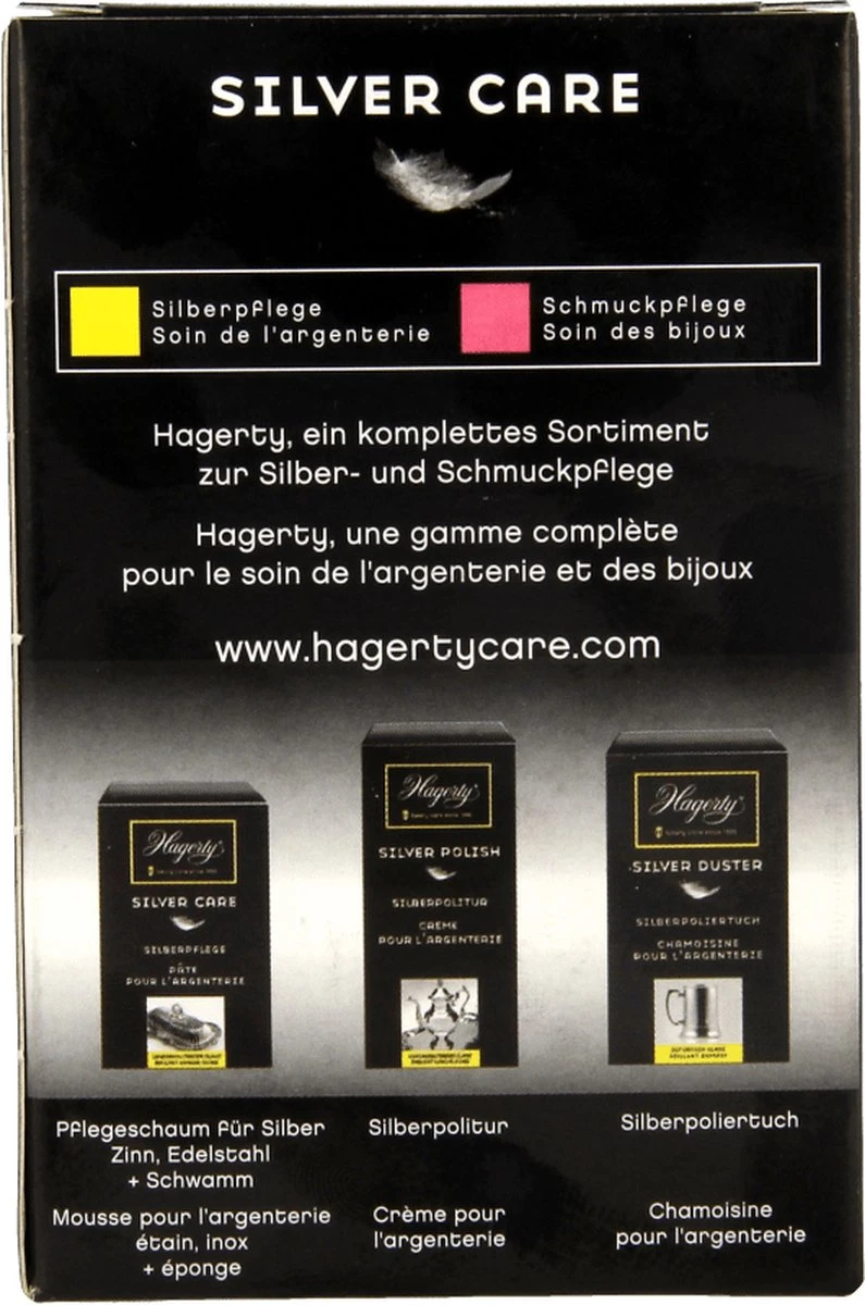Hagerty Silver Care - Pasta Voor Zilverreiniging 185 Gr 12 Hagerty Silver Care - Pasta Voor Zilverreiniging 185 Gr - Afbeelding 10