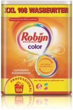 Robijn Professional - Color Wasmiddel - 108 Wasbeurten (6,15 Kg) 6 Robijn Professional - Color Wasmiddel - 108 Wasbeurten (6,15 Kg) -Dagelijkse Benodigdheden Winkel 799x1200 6