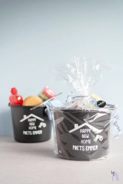 ByMi| Poetsemmer Happy New Home | Cadeautje Huis |Housewarming |Nieuwe Woning | Gepersonaliseerd -Dagelijkse Benodigdheden Winkel 801x1200 2