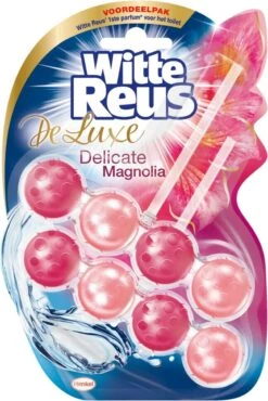 Witte Reus DeLuxe Toiletblok - Delicate Magnolia - WC Blokjes Voordeelverpakking - 20 Stuks 10 Witte Reus DeLuxe Toiletblok - Delicate Magnolia - WC Blokjes Voordeelverpakking - 20 Stuks -Dagelijkse Benodigdheden Winkel 802x1200