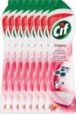 CIF Cream Pink Flower - 8 X 500 Ml - Schuurmiddel - Voordeelverpakking 6 CIF Cream Pink Flower - 8 X 500 Ml - Schuurmiddel - Voordeelverpakking -Dagelijkse Benodigdheden Winkel 805x1200 3