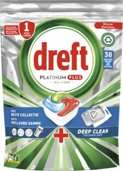 Dreft Platinum Plus All In One Vaatwastabletten - Deep Clean - Voordeelverpakking 4 X 38 Stuks 13 Dreft Platinum Plus All In One Vaatwastabletten - Deep Clean - Voordeelverpakking 4 X 38 Stuks -Dagelijkse Benodigdheden Winkel 861x1200