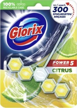 Glorix Power 5 Toiletblokken - Citroen - 9 Stuks - Voordeelverpakking 19 Glorix Power 5 Toiletblokken - Citroen - 9 Stuks - Voordeelverpakking -Dagelijkse Benodigdheden Winkel 861x1200 4