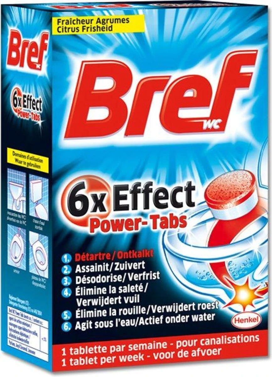 Bref Wc 6x Effect Power-Tabs - 3 X 8 Tabs 4 Bref Wc 6x Effect Power-Tabs - 3 X 8 Tabs - Afbeelding 2