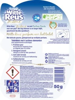 Witte Reus DeLuxe Toiletblok - Lovely Jasmine - WC Blokjes Voordeelverpakking - 10 Stuks 27 Witte Reus DeLuxe Toiletblok - Lovely Jasmine - WC Blokjes Voordeelverpakking - 10 Stuks -Dagelijkse Benodigdheden Winkel 897x1200 7