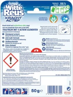 Witte Reus Kracht Actief Toiletblok - Citrus - WC Blokjes Voordeelverpakking - 10 Stuks -Dagelijkse Benodigdheden Winkel 900x1200 10