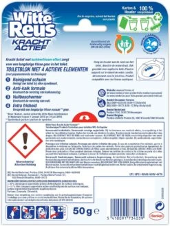 Witte Reus Kracht Actief Toiletblok - Oceaan - WC Blokjes Voordeelverpakking - 10 Stuks 23 Witte Reus Kracht Actief Toiletblok - Oceaan - WC Blokjes Voordeelverpakking - 10 Stuks -Dagelijkse Benodigdheden Winkel 901x1200 5