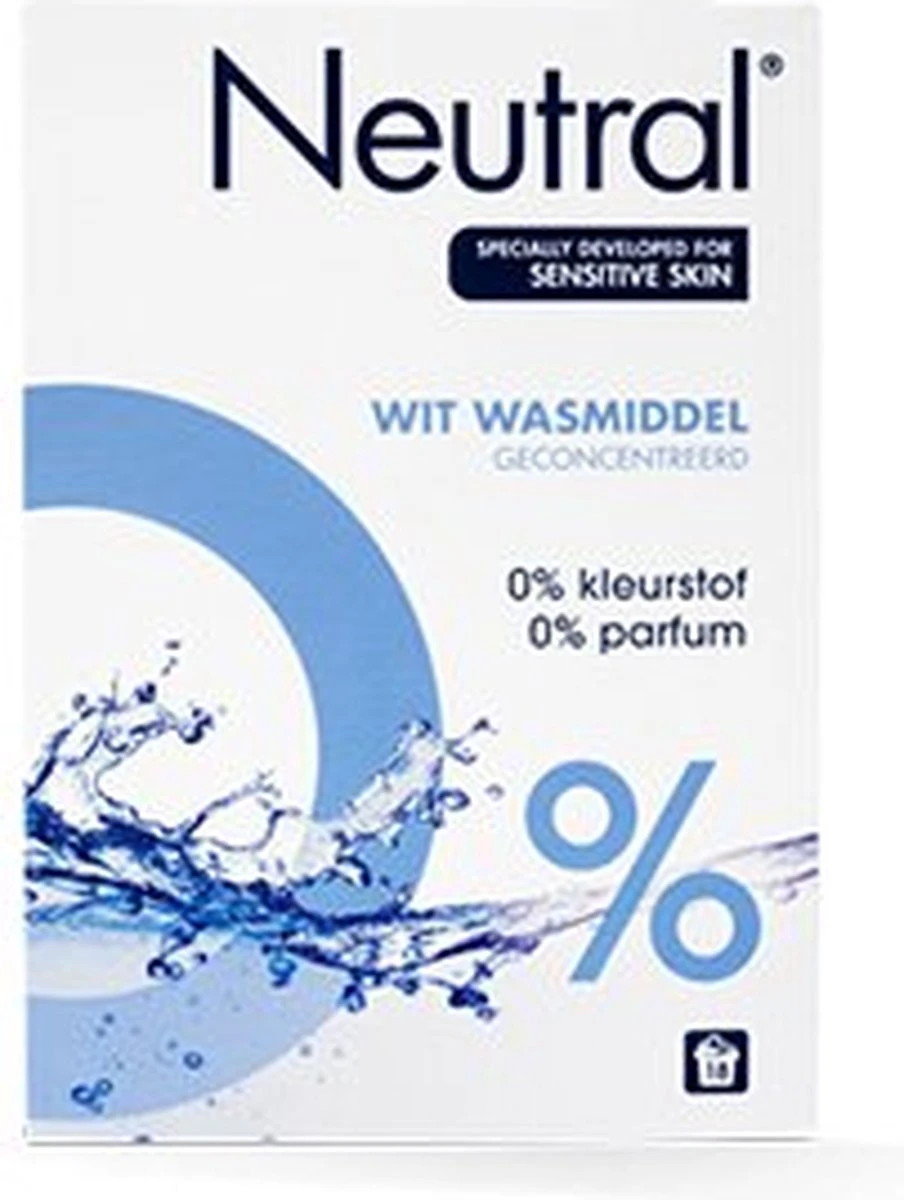 Neutral 0% Wit Parfumvrij Waspoeder - 45 Wasbeurten - Wasmiddel 20 Neutral 0% Wit Parfumvrij Waspoeder - 45 Wasbeurten - Wasmiddel - Afbeelding 18
