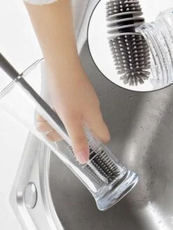 Merkloos Afwasborstel Voor Lange Glazen - Siliconenborstel Lange Glazen - Baby Flessenborstel - Duurzame Afwasborstel - Siliconen Afwasborstel -Dagelijkse Benodigdheden Winkel 905x1200