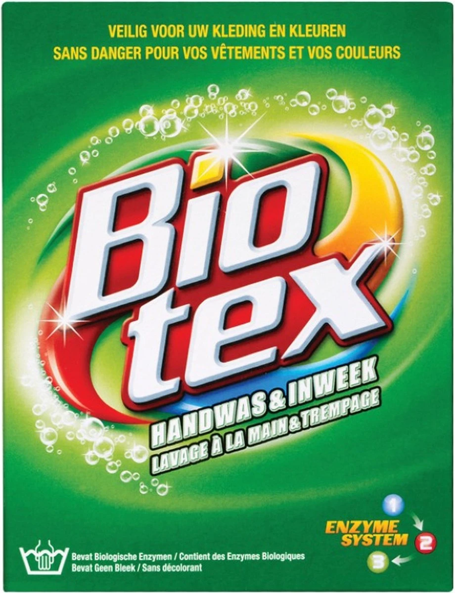 Biotex Waspoeder Handwas And Inweek Voordeelverpakking 4 Biotex Waspoeder Handwas And Inweek Voordeelverpakking - Afbeelding 2