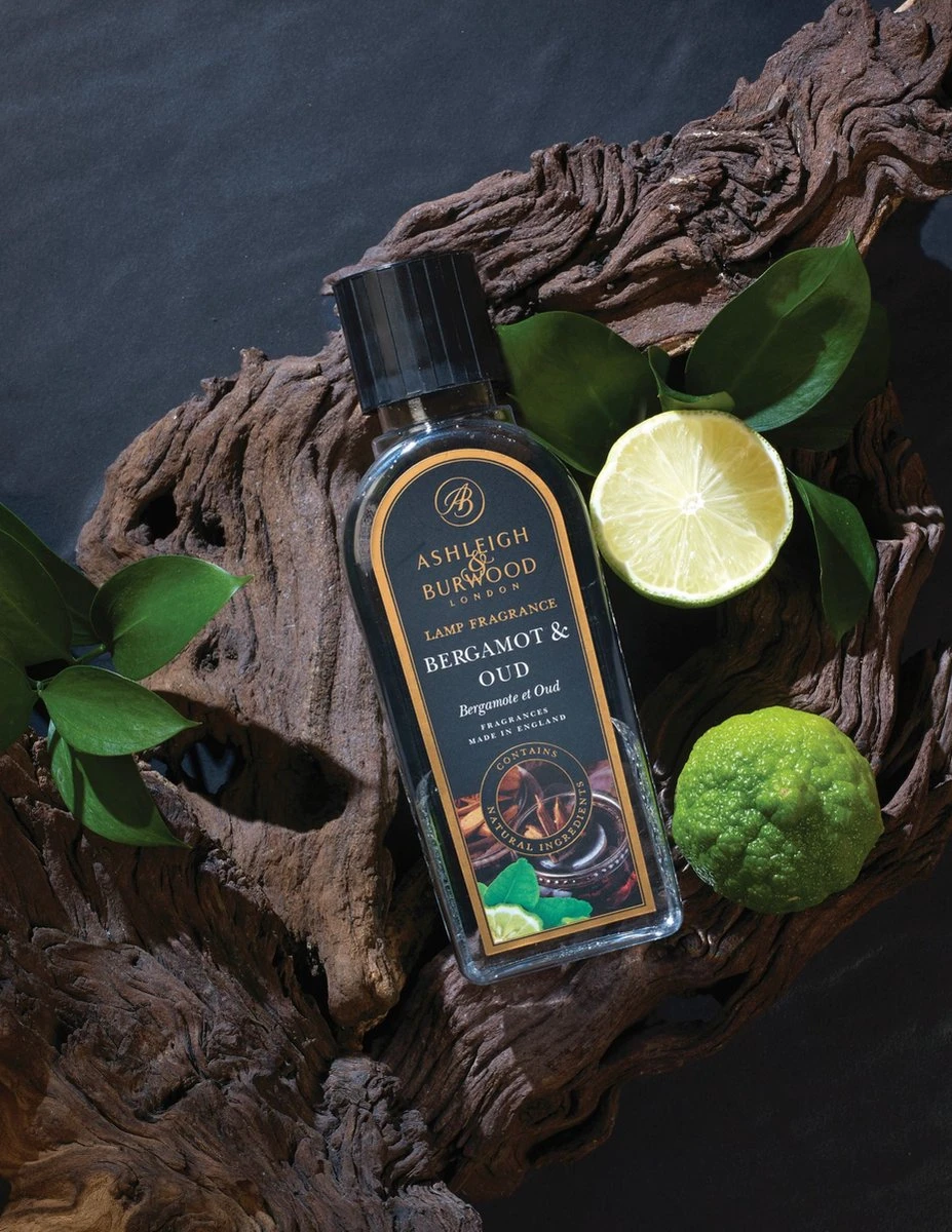 Ashleigh & Burwood Lampenolie Geurolie Bergamot & Oud 500ml 3 Ashleigh & Burwood Lampenolie Geurolie Bergamot & Oud 500ml