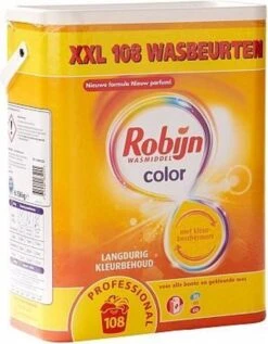 Robijn Professional - Color Wasmiddel - 108 Wasbeurten (6,15 Kg) 7 Robijn Professional - Color Wasmiddel - 108 Wasbeurten (6,15 Kg) -Dagelijkse Benodigdheden Winkel 935x1200 2