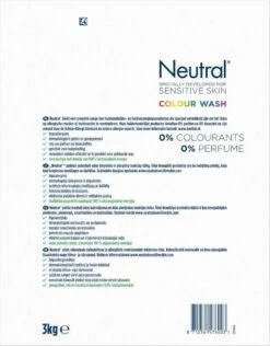 Neutral Kleur Waspoeder - 45 Wasbeurten 18 Neutral Kleur Waspoeder - 45 Wasbeurten -Dagelijkse Benodigdheden Winkel 937x1200