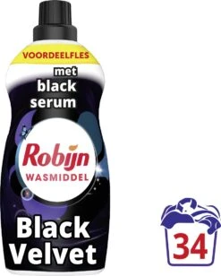 Robijn Klein & Krachtig Wasmiddel Black Velvet 1,19 Liter -Dagelijkse Benodigdheden Winkel 962x1200 2