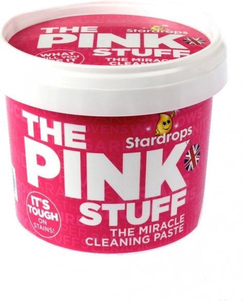 Stardrops The Pink Stuff Het Wonder Schoonmaakmiddel - 500g - Allesreiniger - Inclusief 1 Scrub Daddy Schuurspons 6 Stardrops The Pink Stuff Het Wonder Schoonmaakmiddel - 500g - Allesreiniger - Inclusief 1 Scrub Daddy Schuurspons - Afbeelding 4